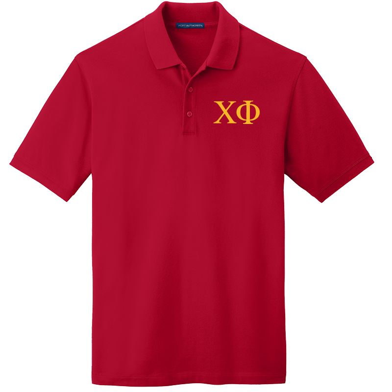 Chi Phi Men's Embroidered Polo Shirt