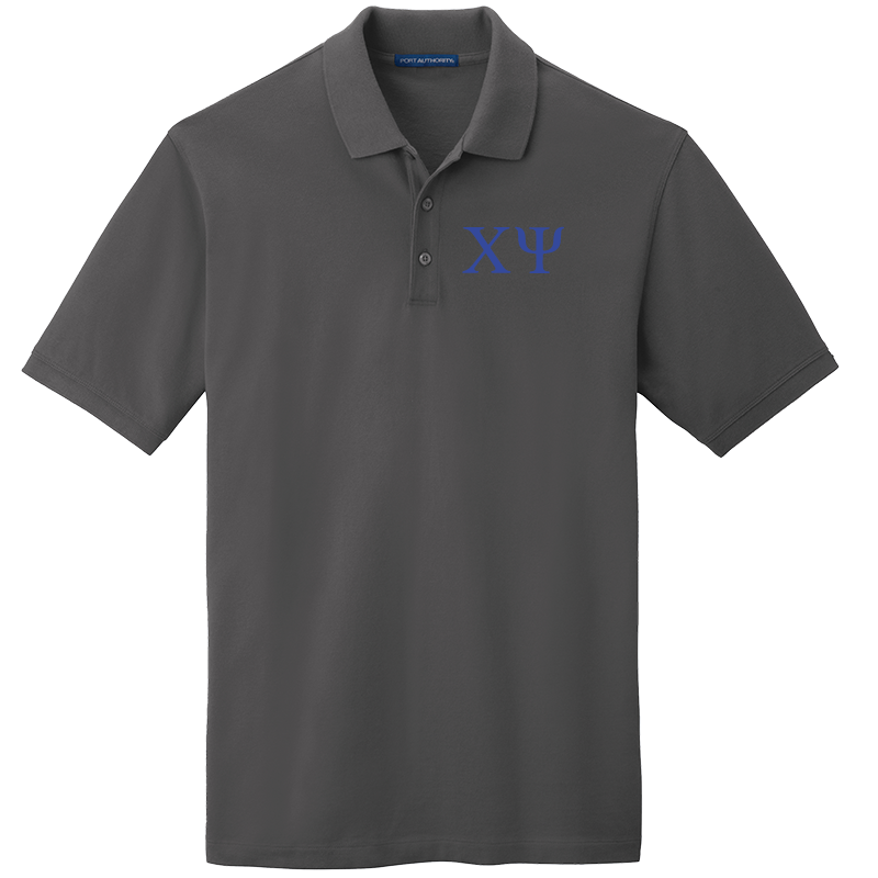 Chi Psi Men's Embroidered Polo Shirt