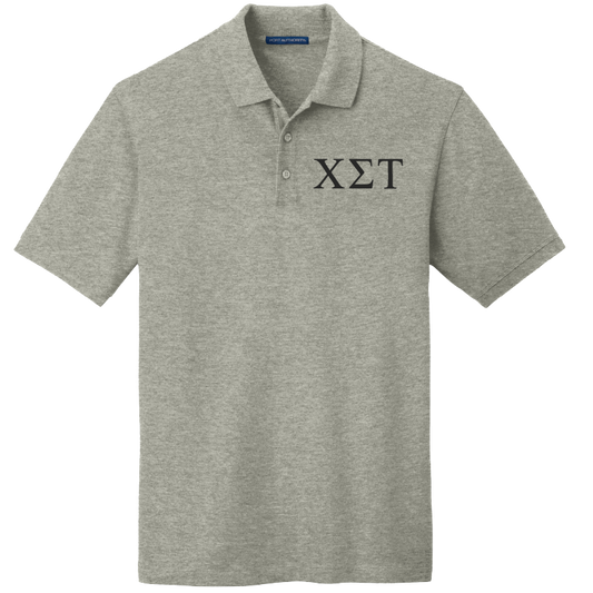 Chi Sigma Tau Men's Embroidered Polo Shirt