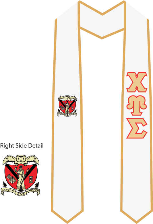 Chi Upsilon Sigma Graduation Stoles