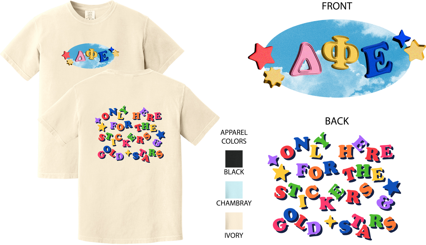 Delta Phi Epsilon Kidcore Graphic T-Shirt
