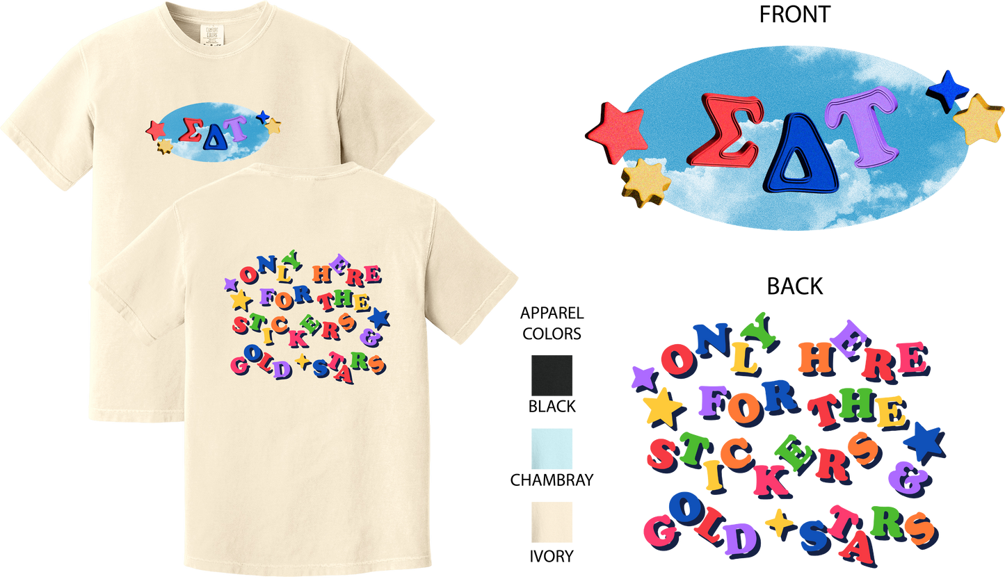 Sigma Delta Tau Kidcore Graphic T-Shirt