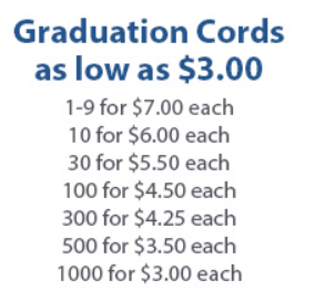 Graduation Honor Cords