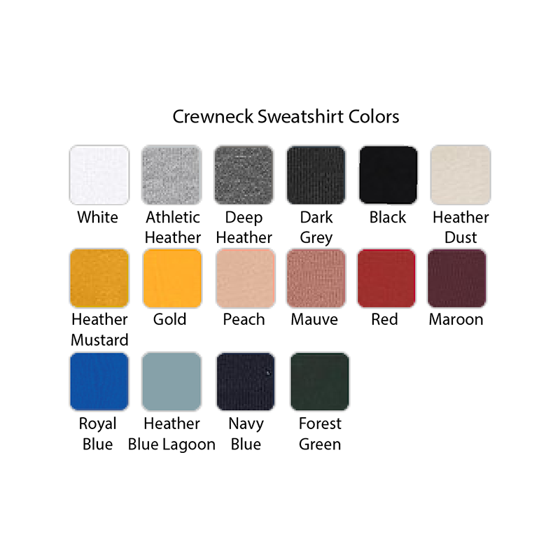 Kappa Sigma Applique Letters Crewneck Sweatshirt