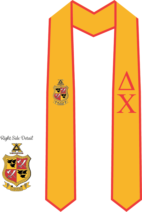 Delta Chi Graduation Stoles