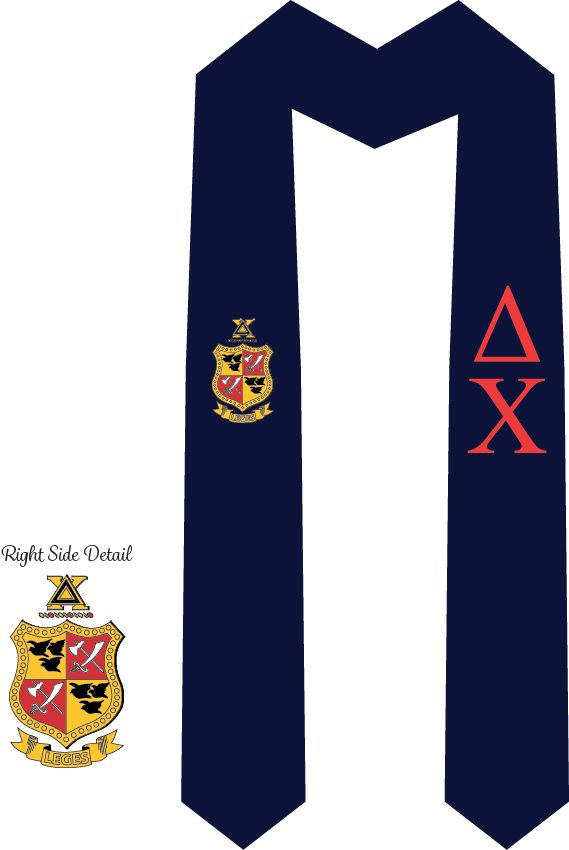 Delta Chi Graduation Stoles