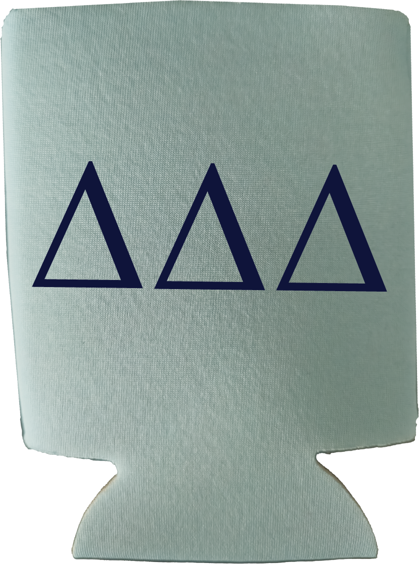 Delta Delta Delta Can Coozies