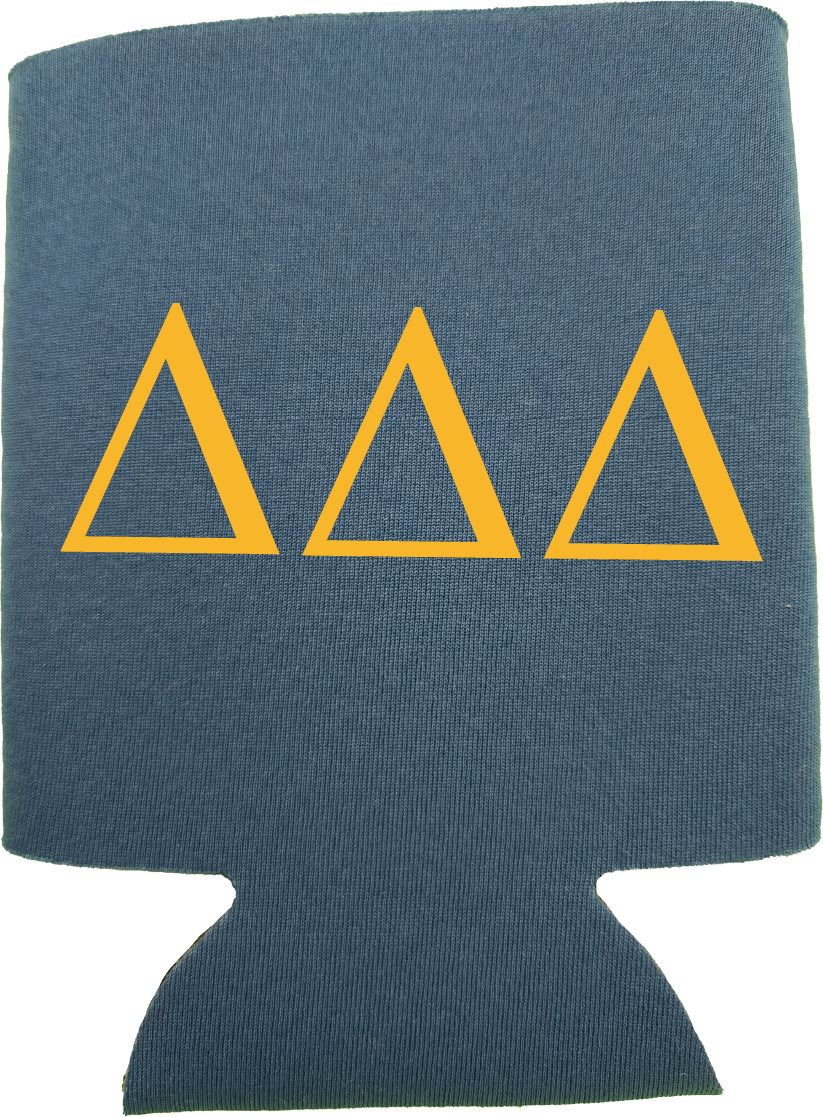 Delta Delta Delta Can Coozies