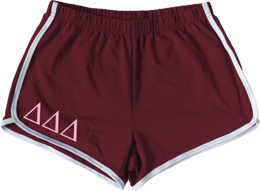 Delta Delta Delta Lettered Women's Shorts