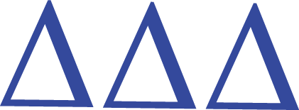 Delta Delta Delta Stickers