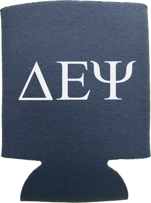 Delta Epsilon Psi Can Coozies