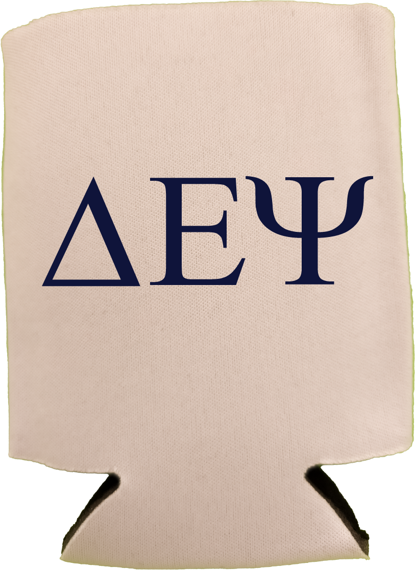 Delta Epsilon Psi Can Coozies