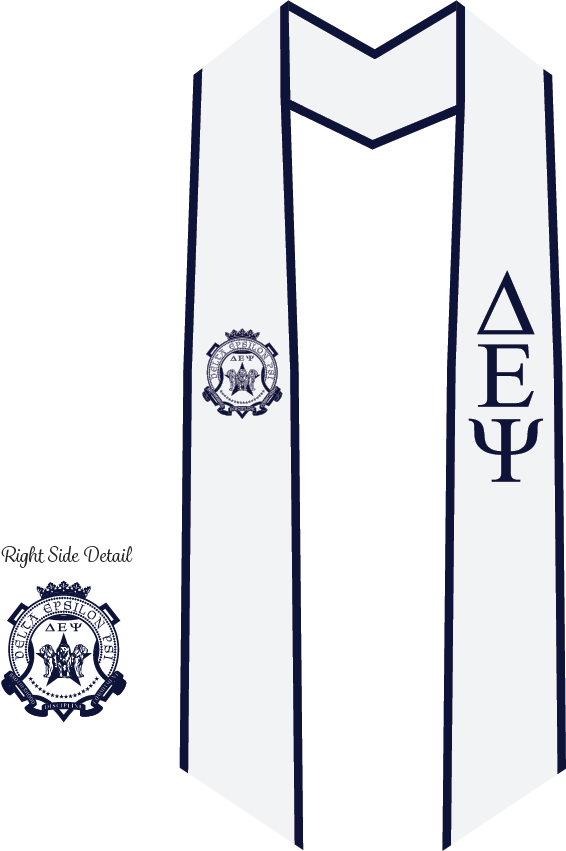 Delta Epsilon Psi Graduation Stoles