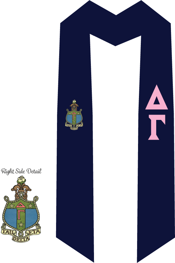 Delta Gamma Graduation Stoles