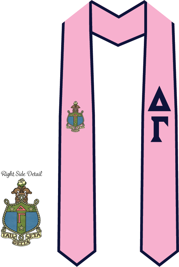 Delta Gamma Graduation Stoles