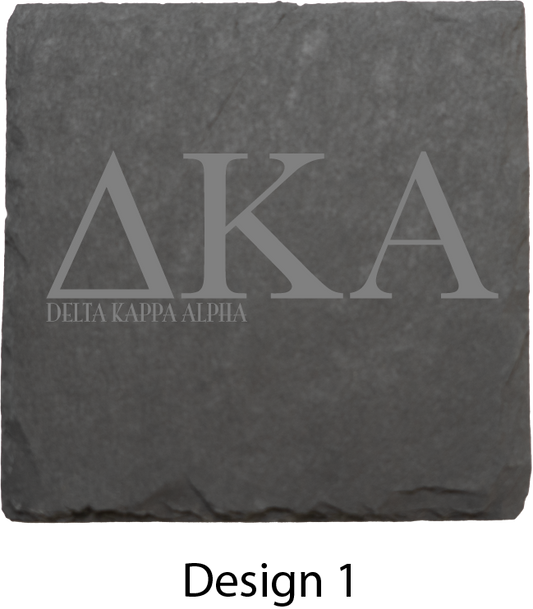 Delta Kappa Alpha Stone Coasters - 4-Pack