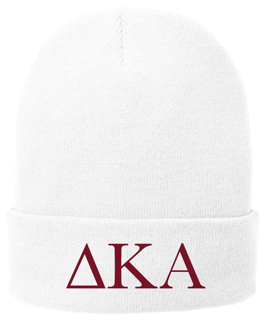 Sigma Tau Delta Lettered Beanies