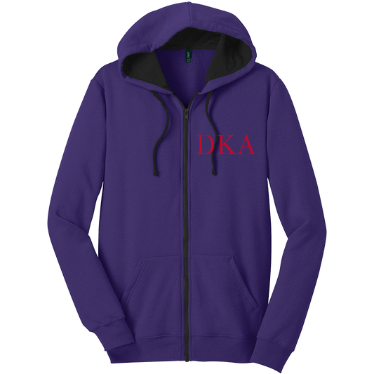 Delta Kappa Alpha Zip-Up Hooded Sweatshirts