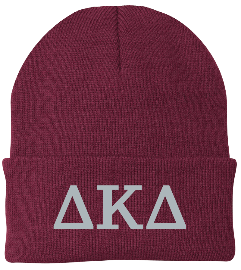 Delta Kappa Delta Lettered Beanies