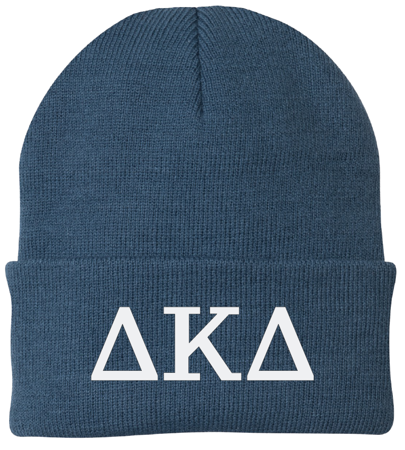 Delta Kappa Delta Lettered Beanies