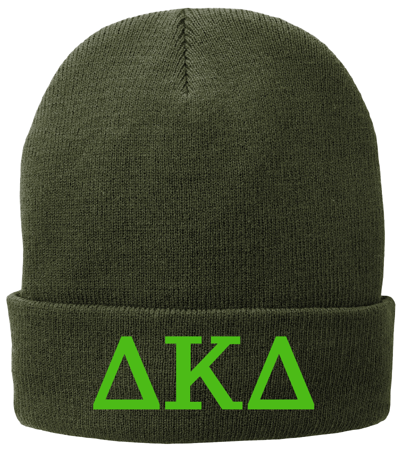 Delta Kappa Delta Lettered Beanies