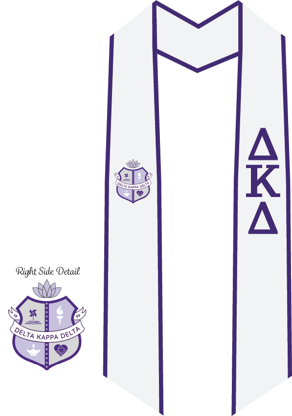 Delta Kappa Delta Graduation Stoles