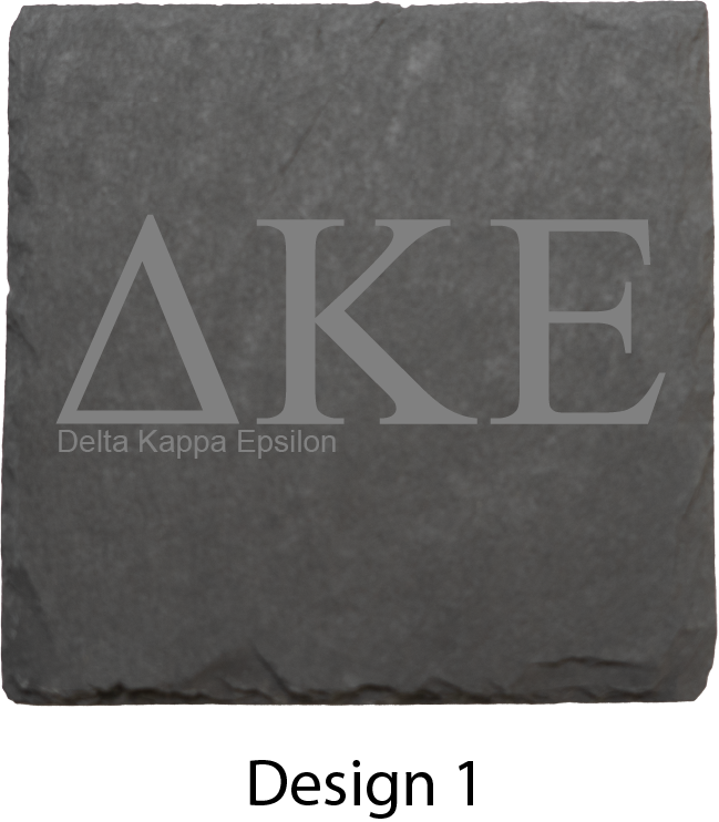 Delta Kappa Epsilon Stone Coasters - 4-Pack