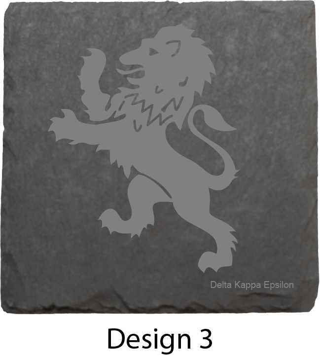 Delta Kappa Epsilon Stone Coasters - 4-Pack