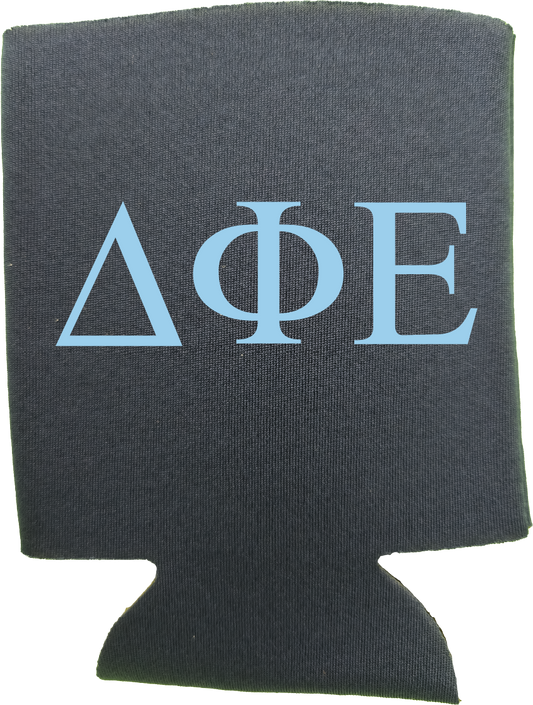 Delta Phi Epsilon Can Coozies