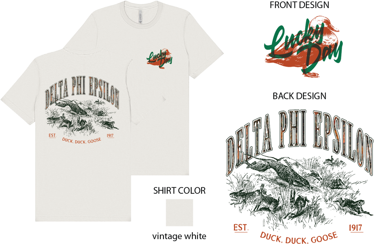 Delta Phi Epsilon Open Season Graphic Tee