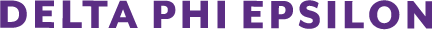 Delta Phi Epsilon Permanent Stickers
