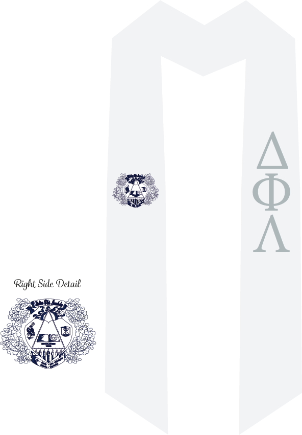 Delta Phi Lambda Graduation Stoles