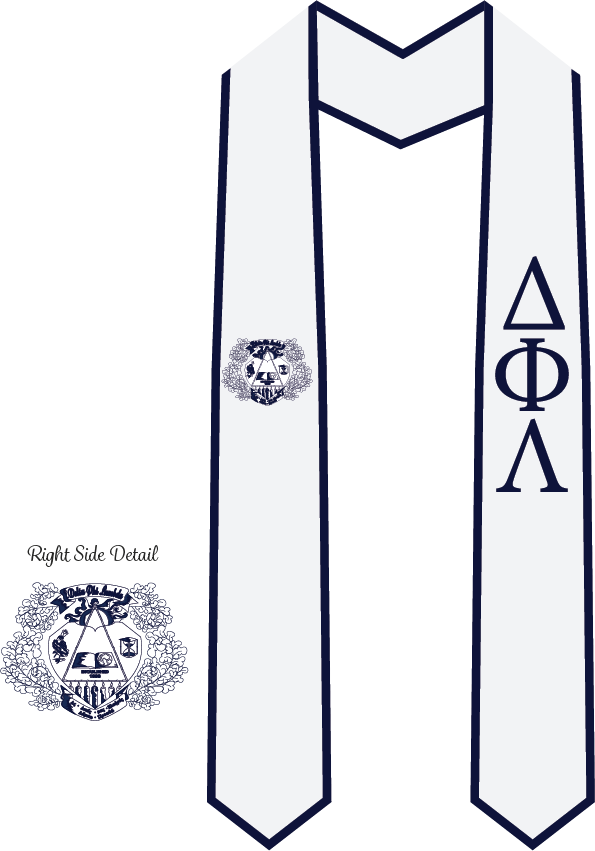 Delta Phi Lambda Graduation Stoles