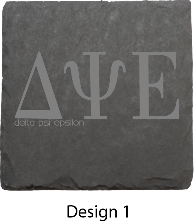 Delta Psi Epsilon Stone Coasters - 4-Pack