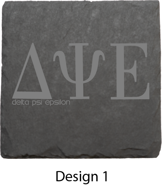 Delta Psi Epsilon Stone Coasters - 4-Pack