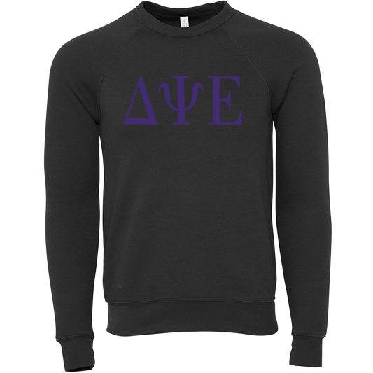 Delta Psi Epsilon Lettered Crewneck Sweatshirts