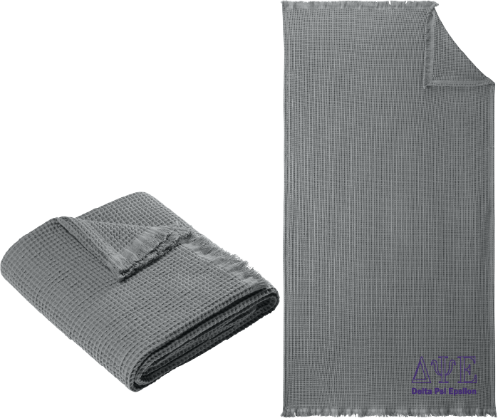 Delta Psi Epsilon Letters and Name Blankets