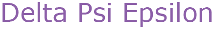 Delta Psi Epsilon Stickers