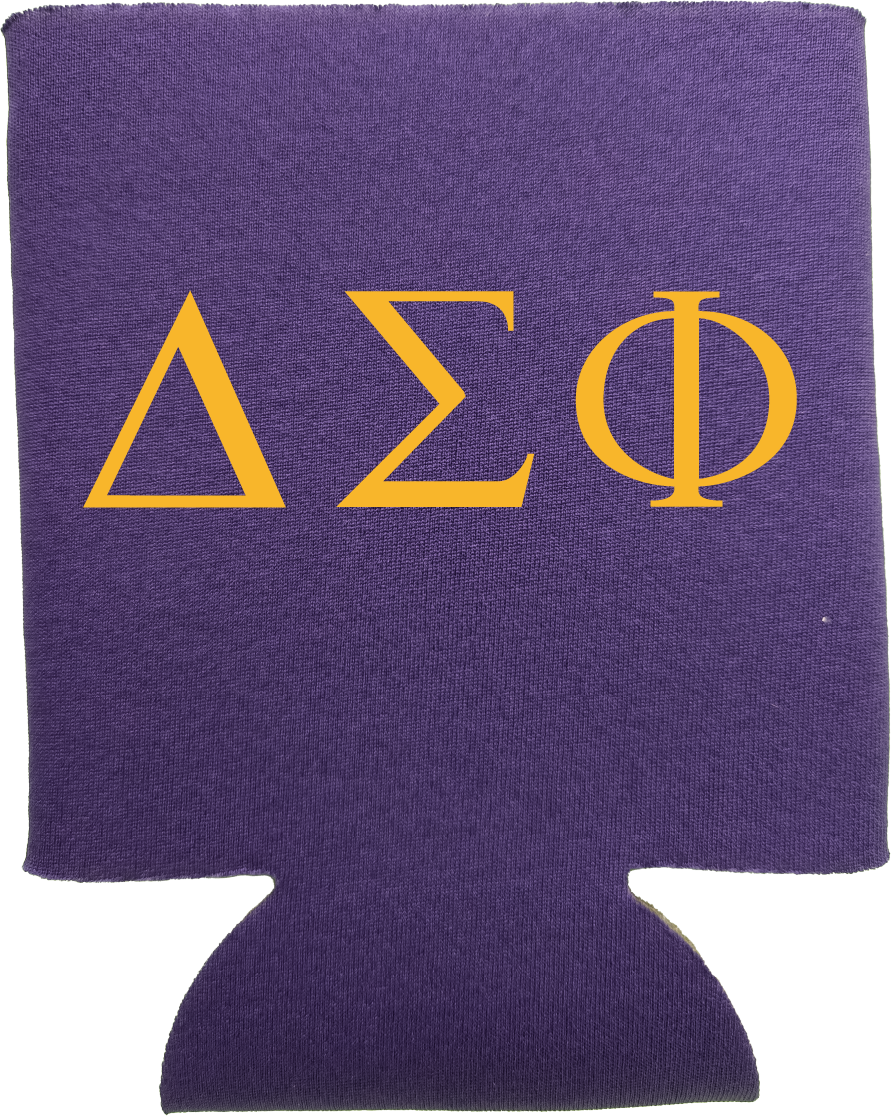 Delta Sigma Phi Can Coozies