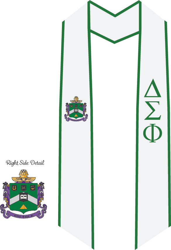 Delta Sigma Phi Graduation Stoles