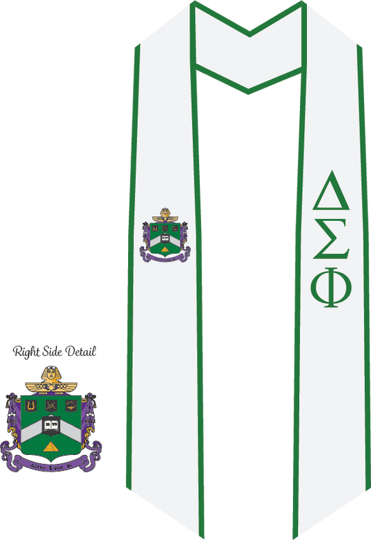 Delta Sigma Phi Graduation Stoles
