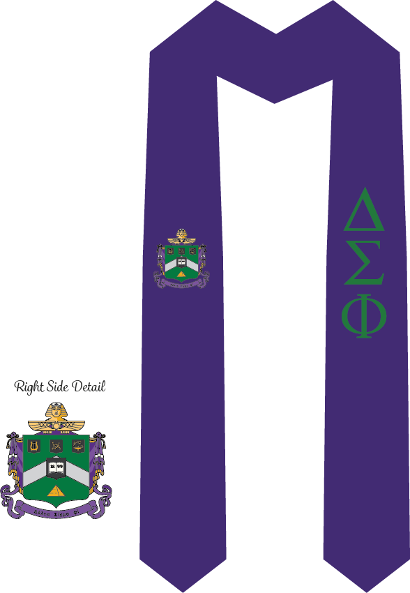 Delta Sigma Phi Graduation Stoles