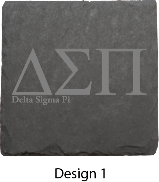 Delta Sigma Pi Stone Coasters - 4-Pack