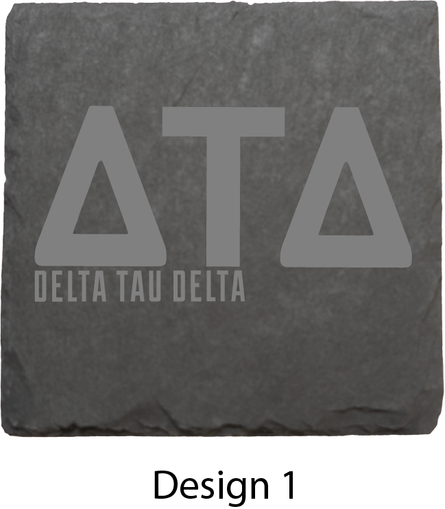 Delta Tau Delta Stone Coasters - 4-Pack