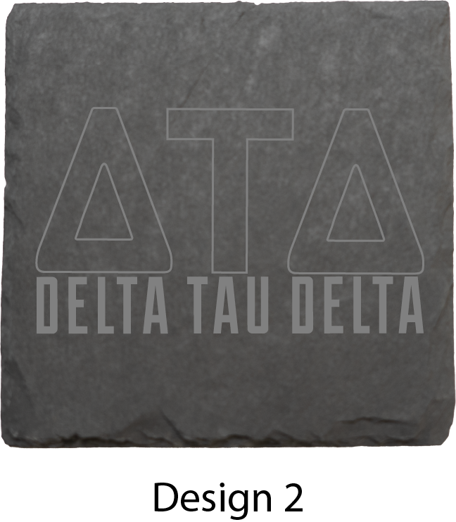 Delta Tau Delta Stone Coasters - 4-Pack