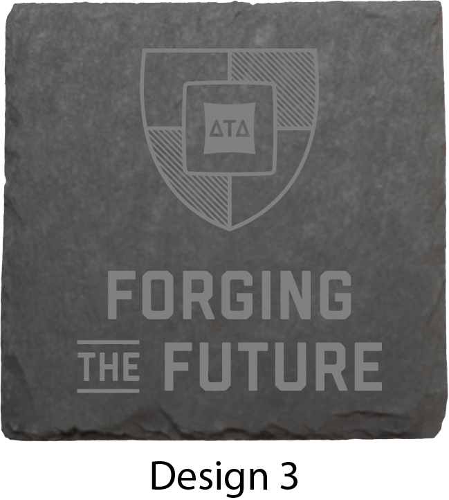 Delta Tau Delta Stone Coasters - 4-Pack