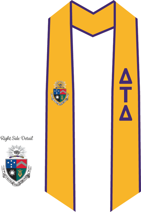 Delta Tau Delta Graduation Stoles