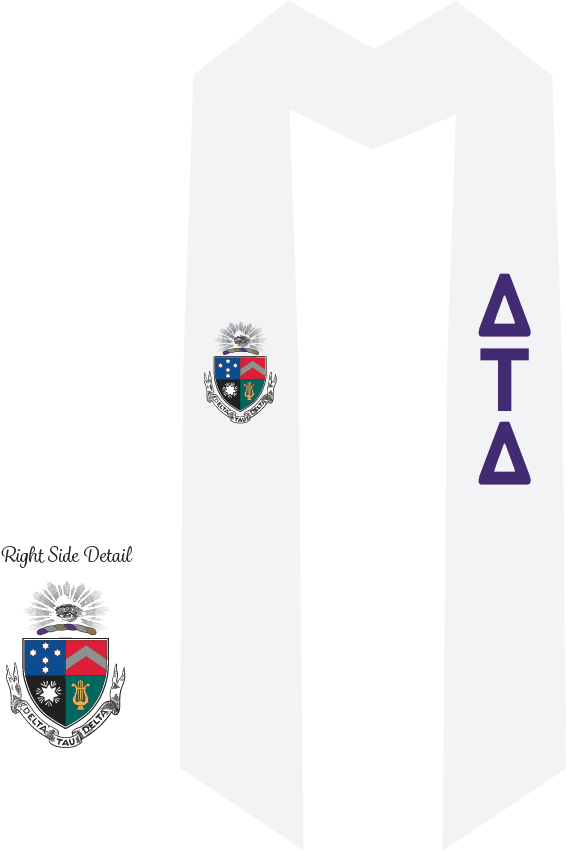 Delta Tau Delta Graduation Stoles