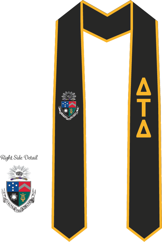 Delta Tau Delta Graduation Stoles