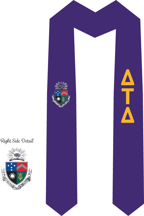 Delta Tau Delta Graduation Stoles